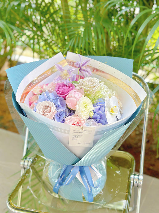 Omakase（Florist Choice）Bouquet - Stella Lou Color Theme【Size XL】