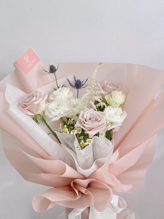 「All For Love」【Size S】- Omakase（Florist Choice） Pink & White Color Theme
